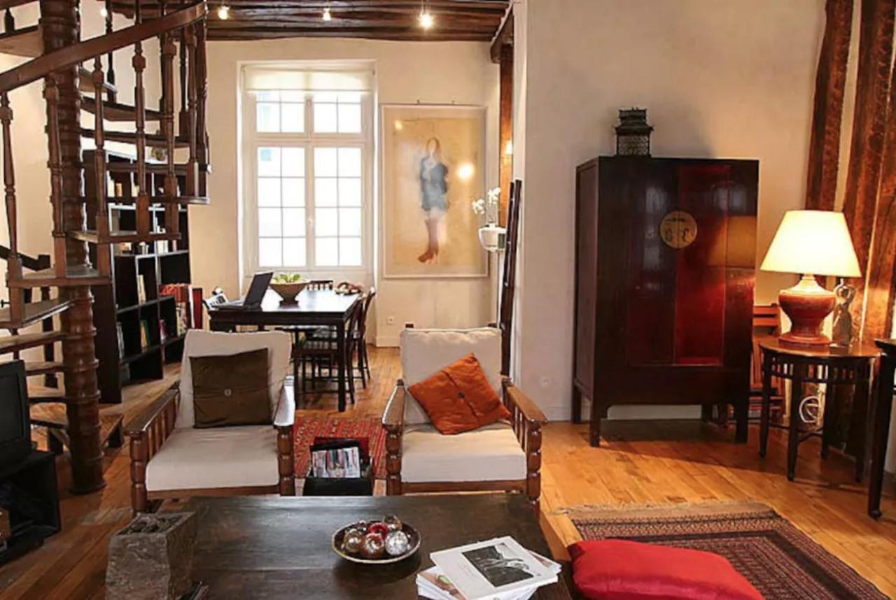 Apartmán Charming Cosy Triplex In Trendy Marais Paříž Exteriér fotografie
