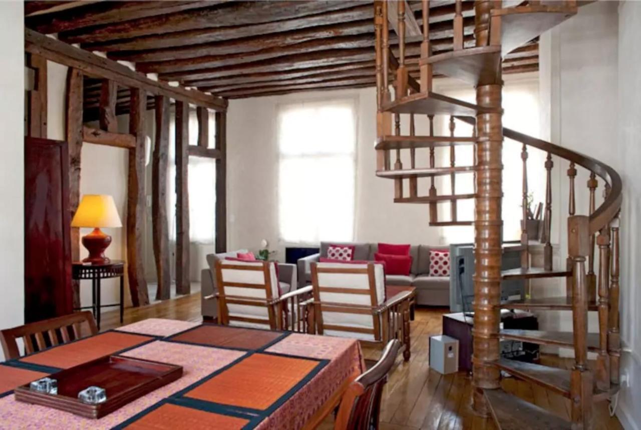 Apartmán Charming Cosy Triplex In Trendy Marais Paříž Exteriér fotografie